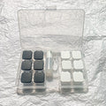Rectangular contact lens case with vibration cleaning function in multiple colour options