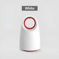 Black or white USB rechargeable silent mosquito killer with UV light.