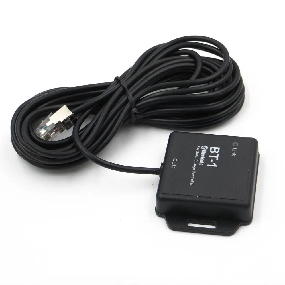 Solar charge controller unit with Bluetooth module for 12V and 24V battery systems