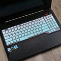 ASUS Flight laptop keyboard protective film cover in multiple colour options on a laptop