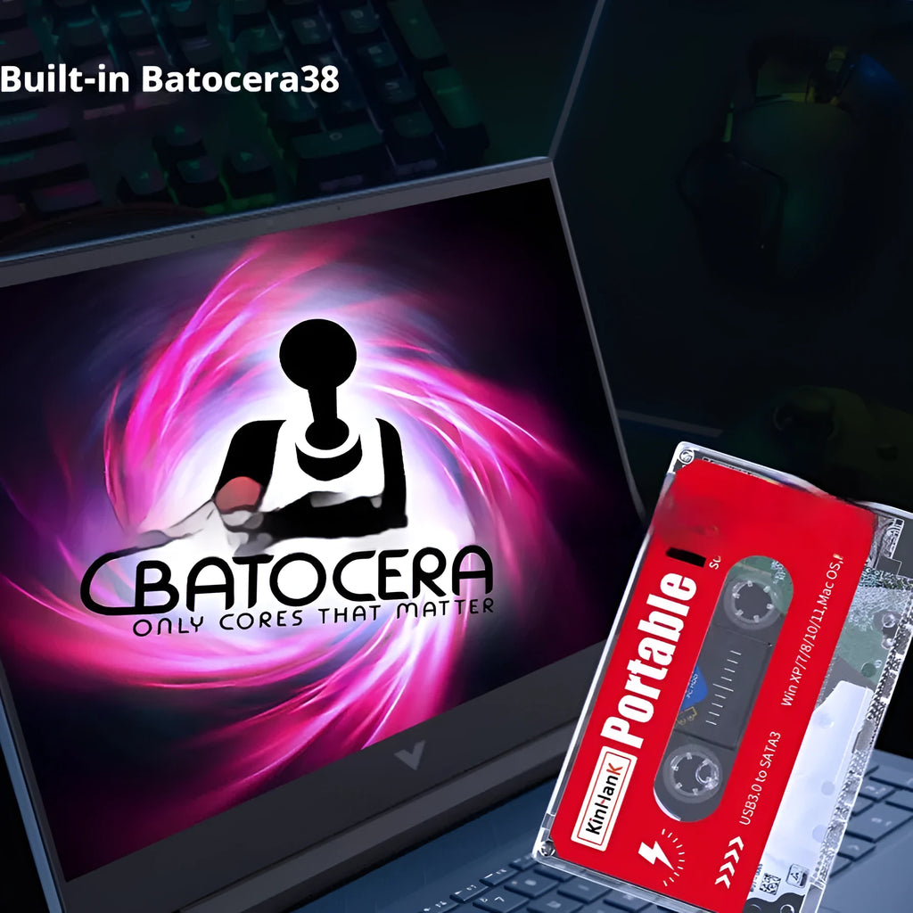 External 2TB mechanical hard disk in PC casing with USB cable for plug-and-play storage expansion