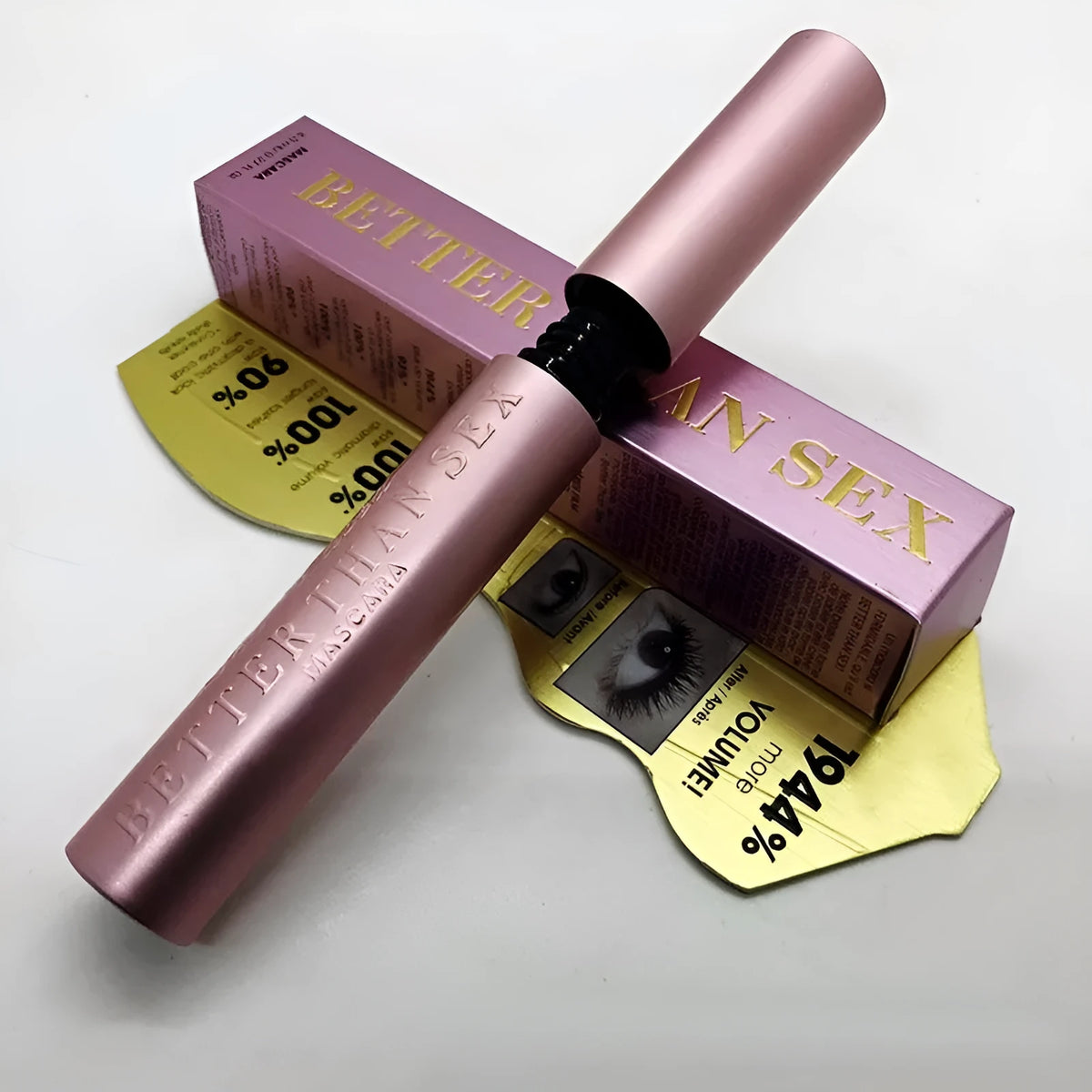 MYG Better Than Mascara full-size 8ml waterproof mascara for lengthening, natural and curling lashes