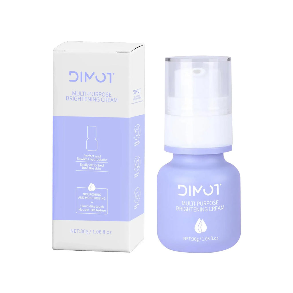 30ml bottle of gentle moisturising cream and make-up primer.