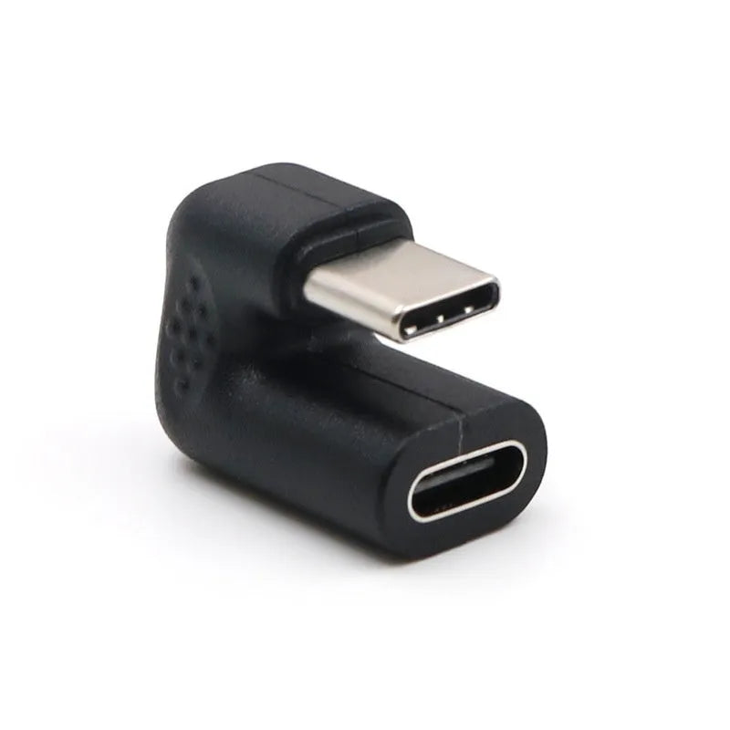 USB male to female plastic adapter extension cable with U-bend design, four pieces included