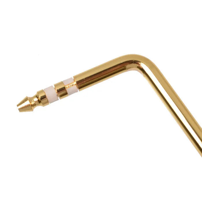 Direct plug-in guitar tremolo bar in black and blue, gold or silver chrome finish