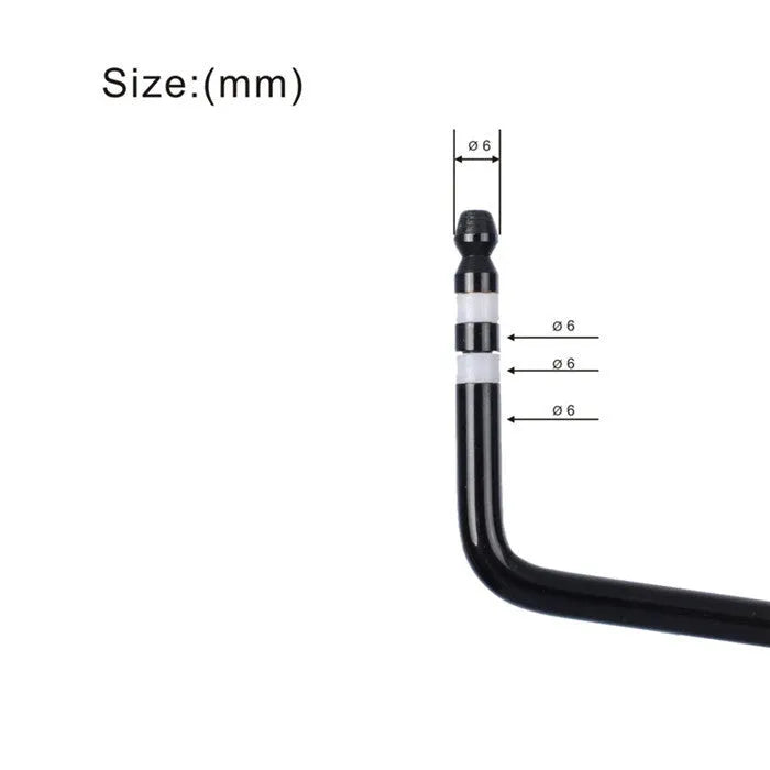 Direct plug-in guitar tremolo bar in black and blue, gold or silver chrome finish