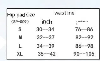 Black cycling hip protection pants with multifunctional hip pad for bicycle riding safety