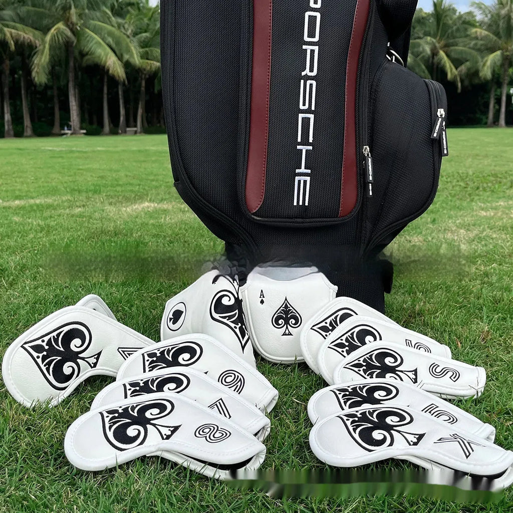 A single PU golf putter sleeve, a protective cover for a putter head and shaft, shown in one of three available colour options.