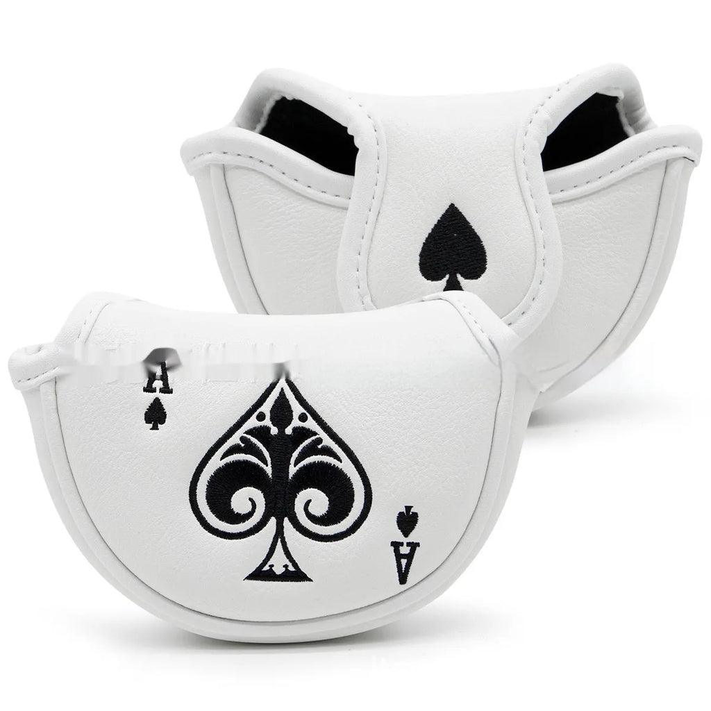 A single PU golf putter sleeve, a protective cover for a putter head and shaft, shown in one of three available colour options.
