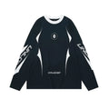 Men's oversized grey cotton sweatshirt with drop shoulders and letter pattern print