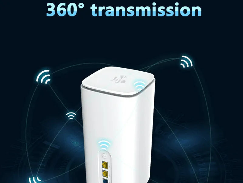 Compact 4G CPE wireless router measuring 51mm by 30mm by 5mm