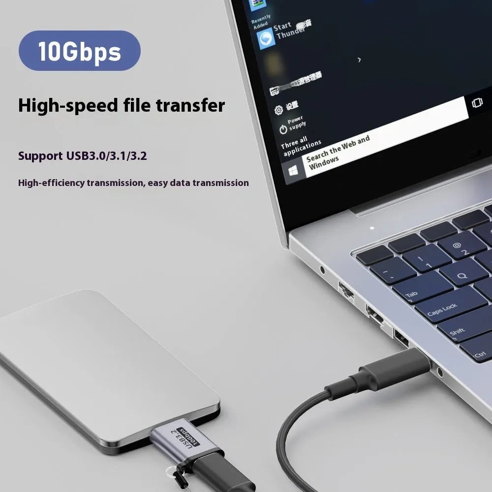 Micro USB B male to female adapter converter cable for charging and data transfer connectivity