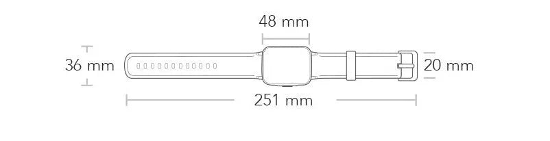 Black waterproof smart fitness bracelet with colour screen on a silicone wrist strap.