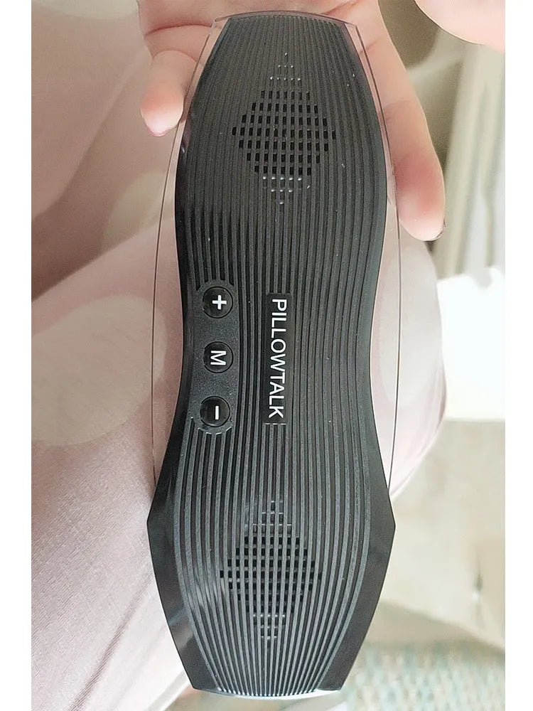 Black true wireless Bluetooth in-ear headphones for sleeping comfortably with microphone and button controls