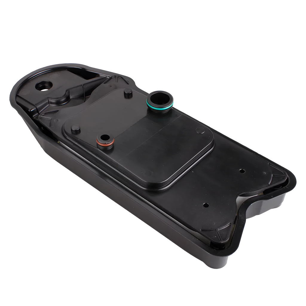 Black crankcase ventilation filter for Ram trucks with 6.7L Cummins diesel engines
