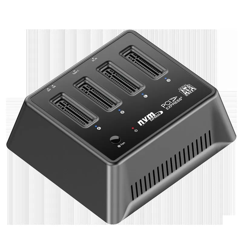 Aluminum M2 Dual Protocol SSD mounting base, 90mm by 78mm, K30174P2 colour