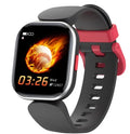H39T blue children's smart watch with 1.4-inch screen and sporty TPU strap on wrist