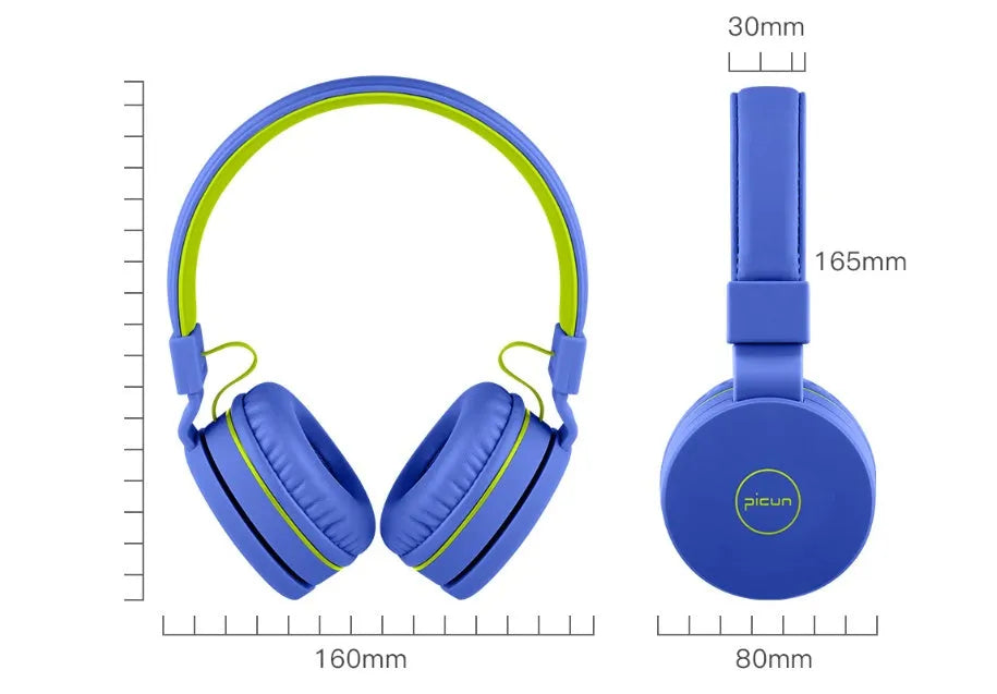 C30 wired computer headset with microphone in mint green colour, showing 3.5mm plug and protein ear cushions.