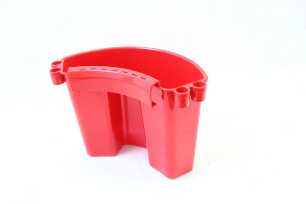 PP plastic car washing bucket in choice of black, red, blue or pink colours