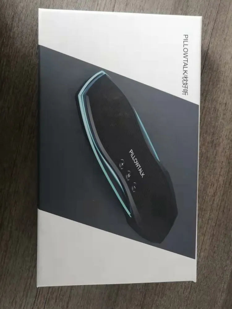 Black true wireless Bluetooth in-ear headphones for sleeping comfortably with microphone and button controls
