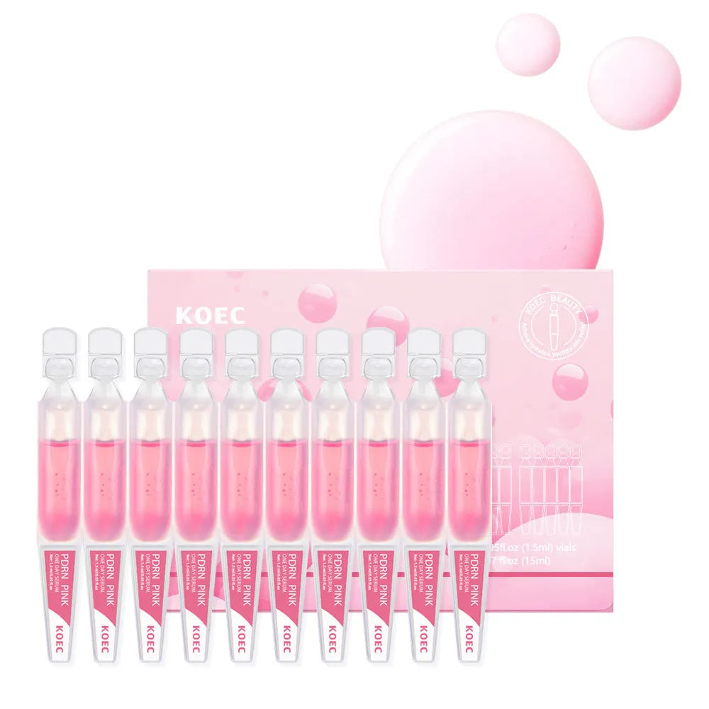 KOEC Powder Polypeptide Disposable Moisturising Face Mask 10 pack with latex material