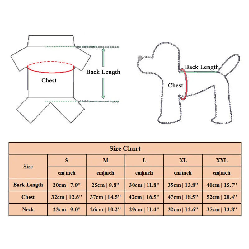 Blue denim pet dog dress with ruffle vest styling and leash hooks at chest and back