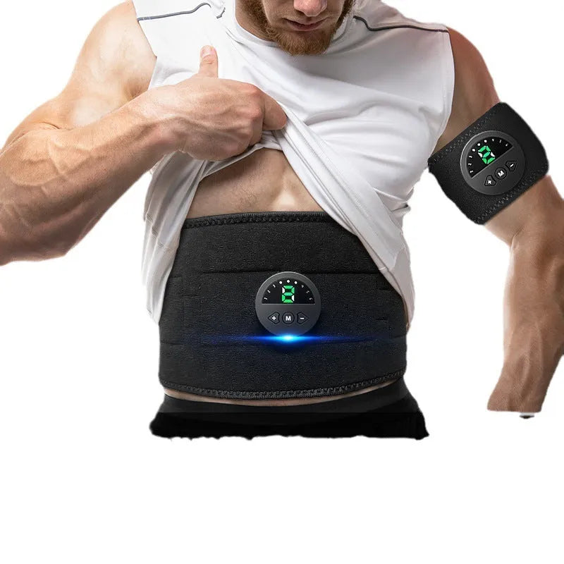 Violent sweat fitness shaping belt with display screen for waist and abdomen workouts