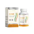 Body care adhesive wrap bottle containing 60 capsules for joint comfort and therapeutic massage applications