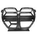 Black dry carbon fibre front bumper grille for BMW M3 M4 G80 G82 models