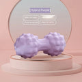 6cm diameter TPR foot massage ball in pink, blue, green, and purple colour options.