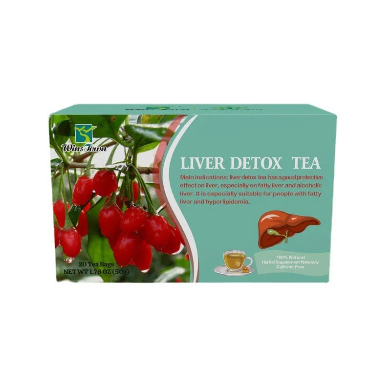50g box of herbal substitute loose leaf tea made from Traditional Chinese Medicine ingredients.