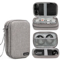 Oxford cloth mobile hard disk protective cover for 2.5-inch portable storage in grey and black colour options
