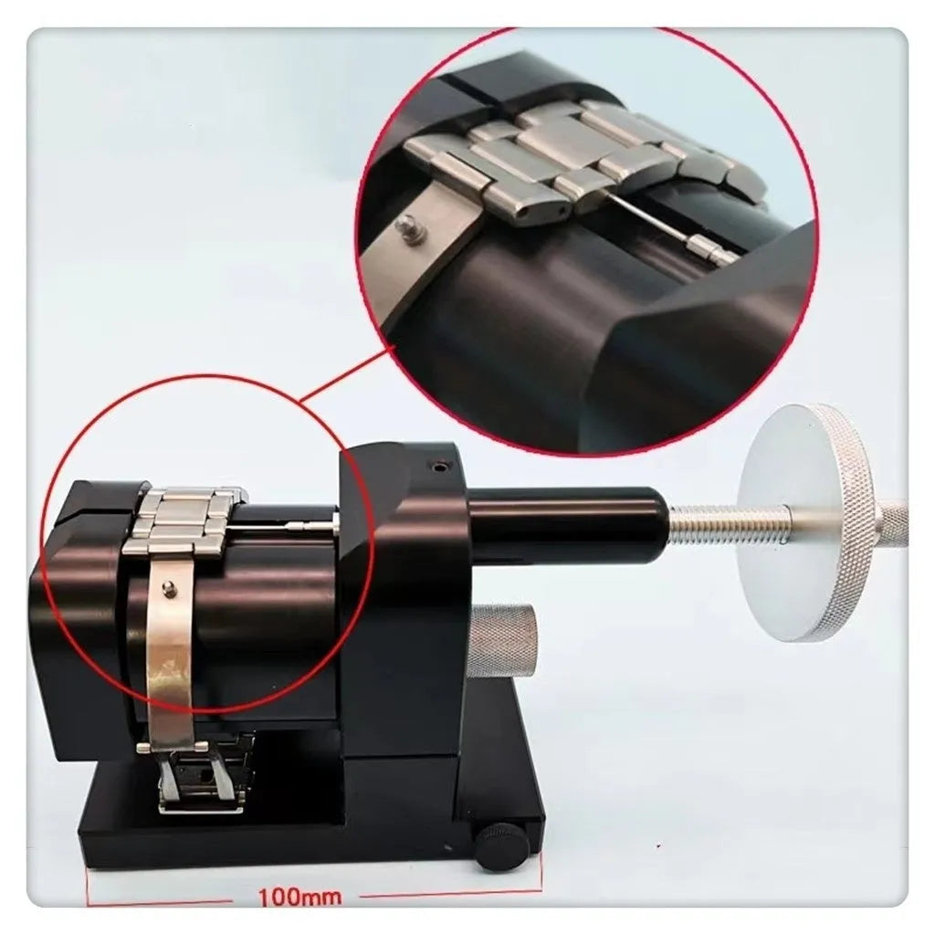 Alloy steel watch strap stripping machine tool with 150x115x80mm dimensions for removing watch bands