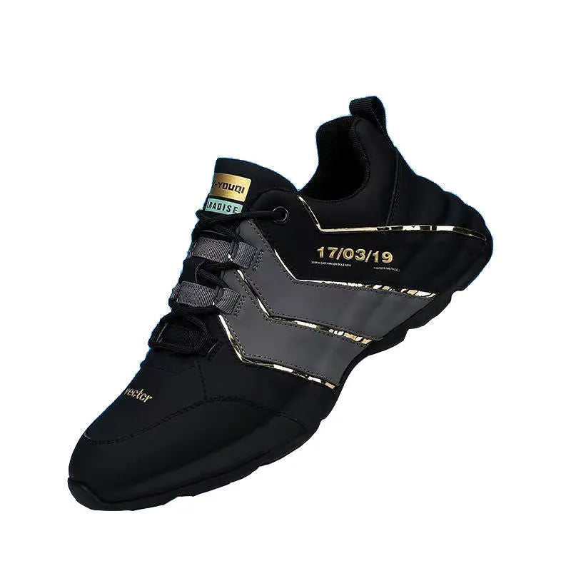 Teenagers' casual low-top sneakers with thick plastic sole and mesh lining in grey colour.