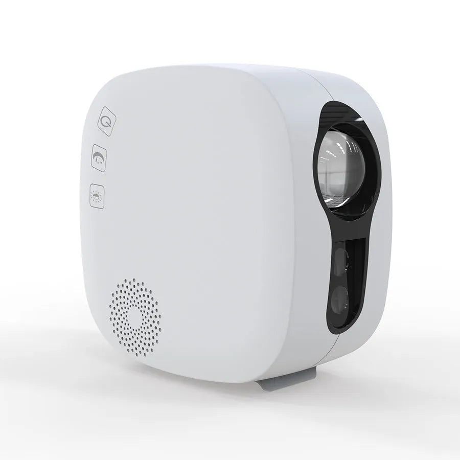 Black or white laser star projector with Bluetooth music playing and nebula moon effects