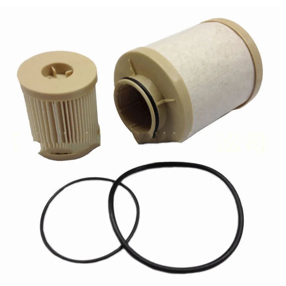 FD4616 diesel fuel filter for Ford trucks, showing its cylindrical shape and dimensions.