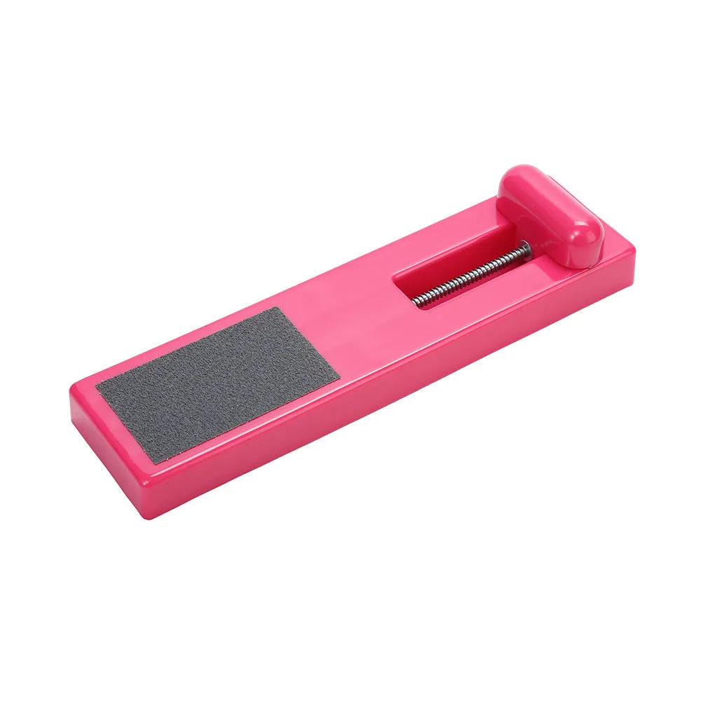 Pink ballet foot trainer showing flexible rotation mechanism for instep and toe strength training