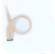 60cm long gradient curly hair wig patch extension in mixed silk material showing vibrant colour options