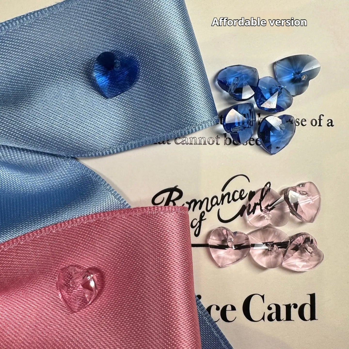 Adjustable princess style dog hair band with bow decoration in blue or pink colours