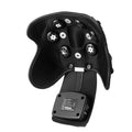 Infrared knee massager with adjustable temperature control and included knee and shoulder pads