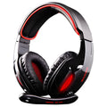 Black SADES SA 902 Hero Alliance wired USB gaming headset for PC with over-ear design.