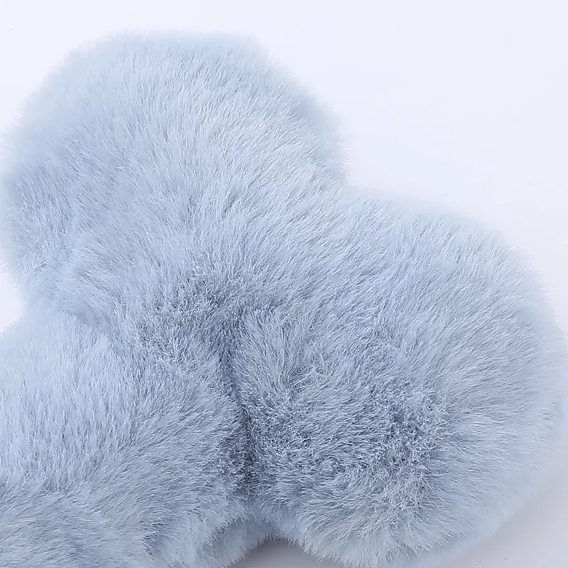 Blue plush bone dog toy with squeaker for small dogs chew-resistant play