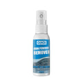 Automotive rust treatment spray bottle with sponge and towel applicator options for car bodywork maintenance