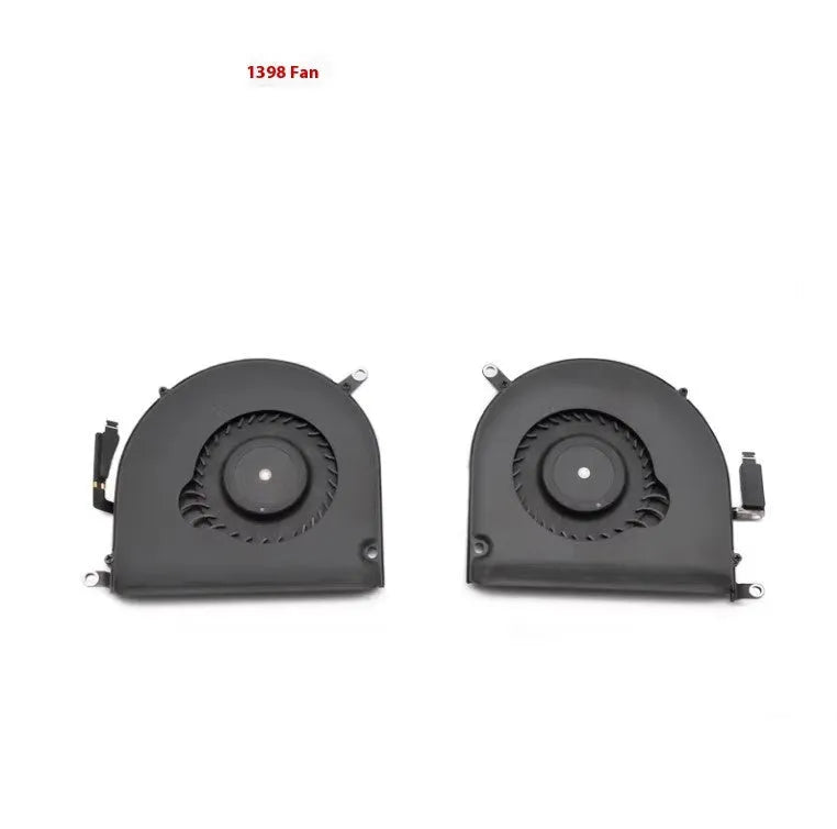 MacBook Pro A1398 laptop cooling fan replacement part with paper box packaging