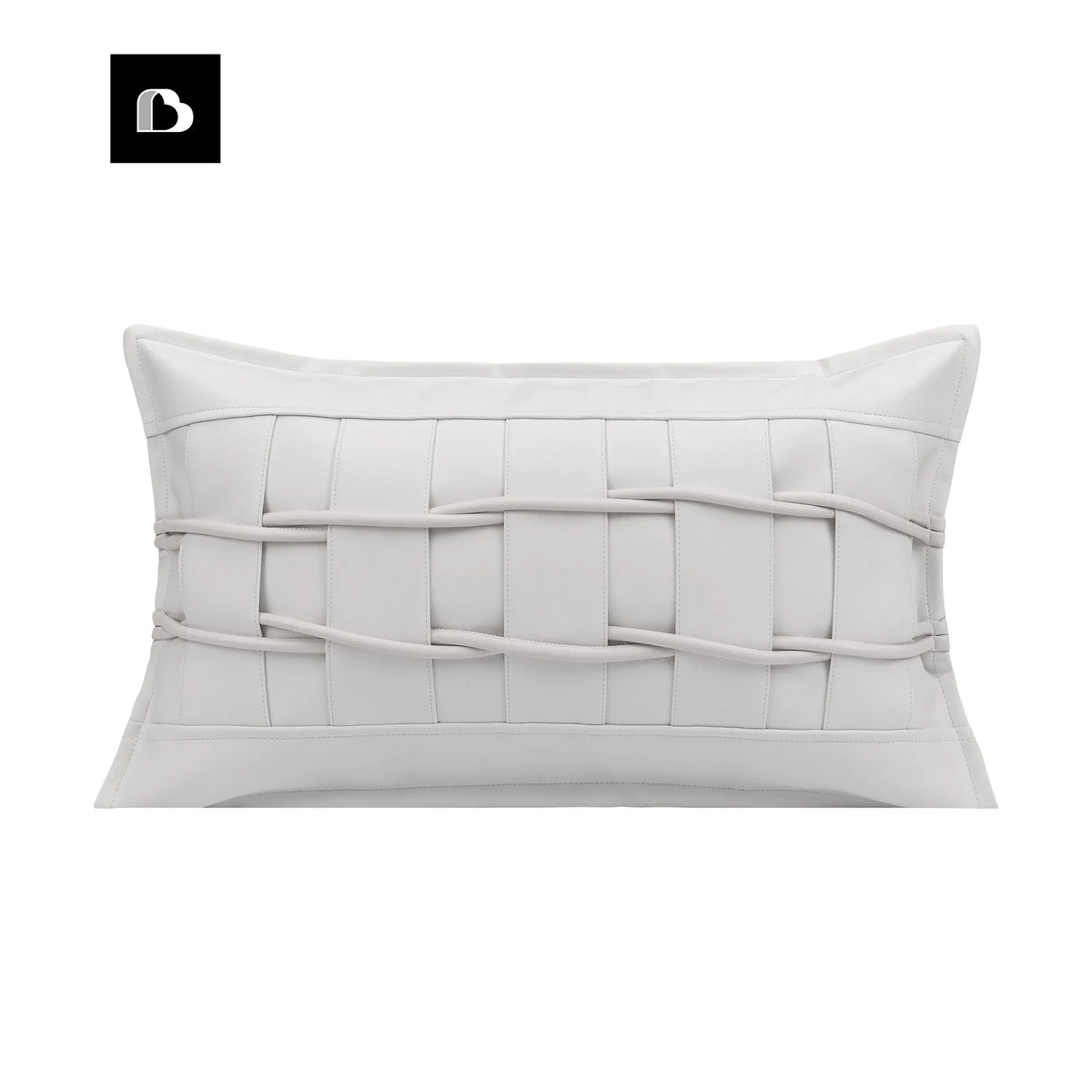30x50cm square PU cushion cover in BZ22922, minimalist modern living room pillow cover with core options