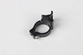 Black aluminium alloy vehicle clamp ring with 28.6mm diameter for highway steel frame mounting