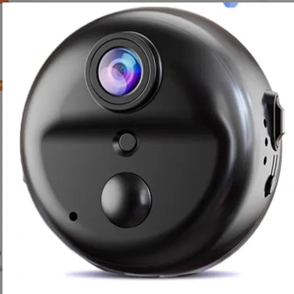 Compact wireless HD night vision monitor body with 360 degree capability and loop recording features