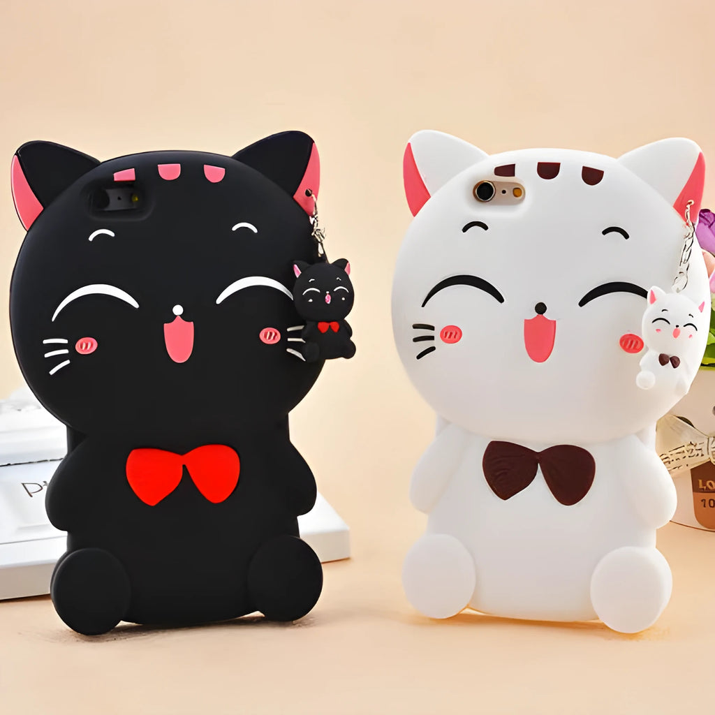 Soft silicone mobile phone case showing edge-proof design for Samsung and iPhone models