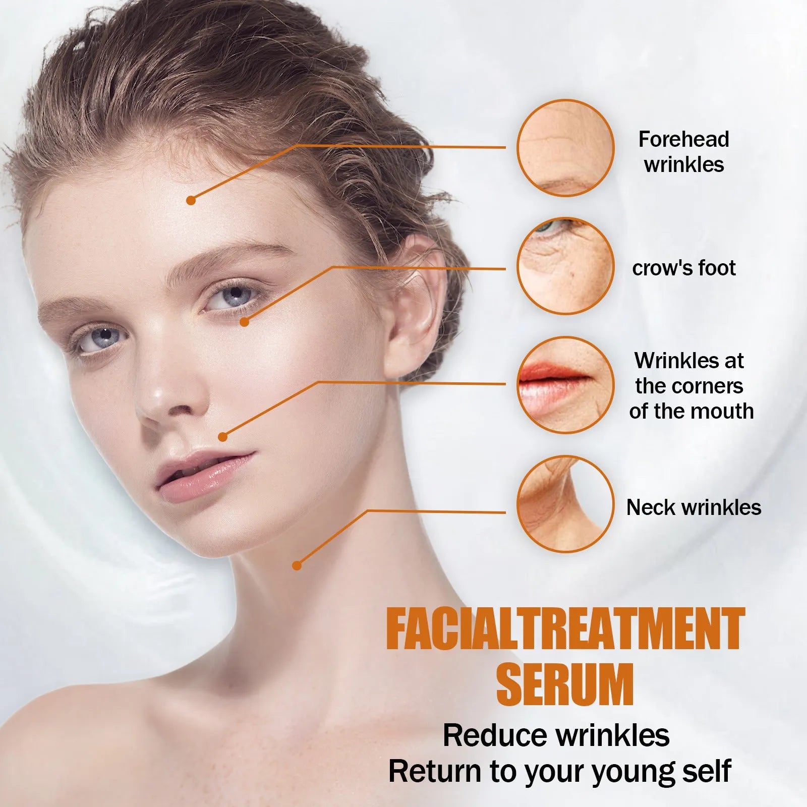 Boxed 30ml retinol anti-wrinkle essence spray for skincare application
