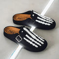 Men's low-top slip-on loafers in sand, black, or camel with embossed artificial leather upper and PVC sole, sizes 39-44.